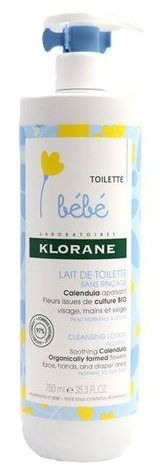 Klorane Bébé Lait hydratant 750 ml